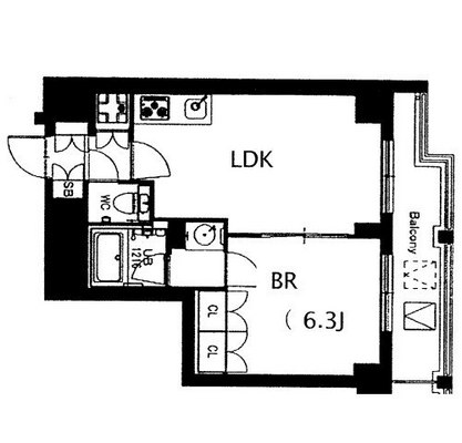 東京都中野区中央５丁目 賃貸マンション 1LDK