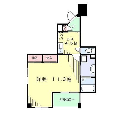 東京都新宿区細工町 賃貸マンション 1DK