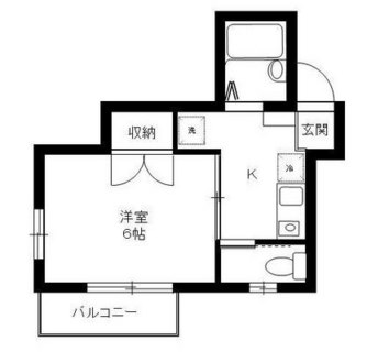 東京都武蔵野市中町２丁目 賃貸アパート 1K