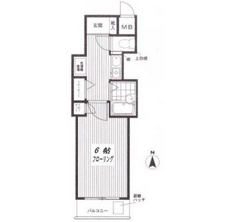 東京都杉並区梅里１丁目 賃貸マンション 1K
