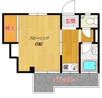 東京都武蔵野市中町１丁目 賃貸マンション 1K