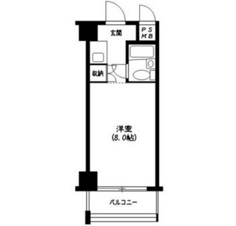 東京都中央区日本橋兜町 賃貸マンション 1R