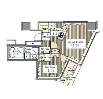 東京都渋谷区代々木１丁目 賃貸マンション 1LDK