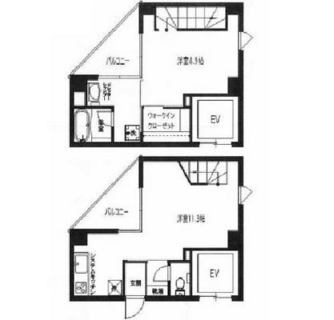 東京都中野区新井２丁目 賃貸マンション 1LDK