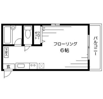 東京都中野区中野５丁目 賃貸マンション 1R