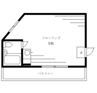 東京都中野区新井１丁目 賃貸マンション 1R