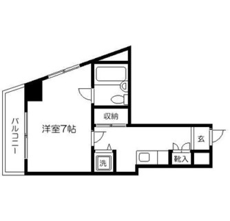 東京都杉並区松庵３丁目 賃貸マンション 1K