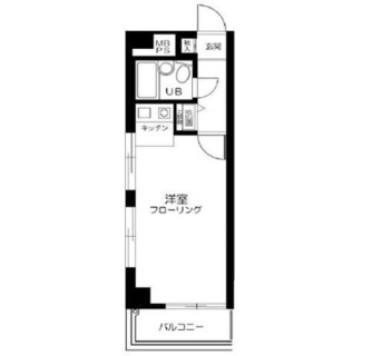 東京都中野区東中野５丁目 賃貸マンション 1R