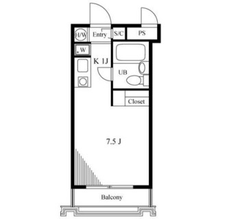 東京都新宿区百人町２丁目 賃貸マンション 1R