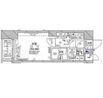 東京都新宿区新小川町 賃貸マンション 1K