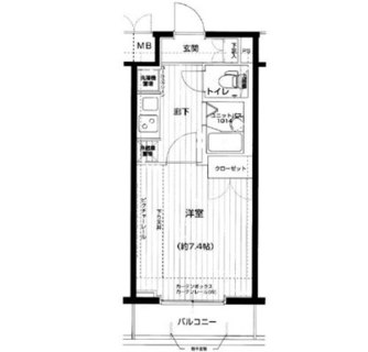 東京都千代田区内神田３丁目 賃貸マンション 1K
